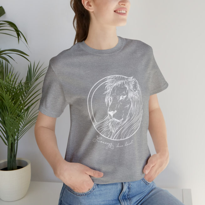 Courage Dear Heart Narnia Writer and Author T-shirt - Image 129