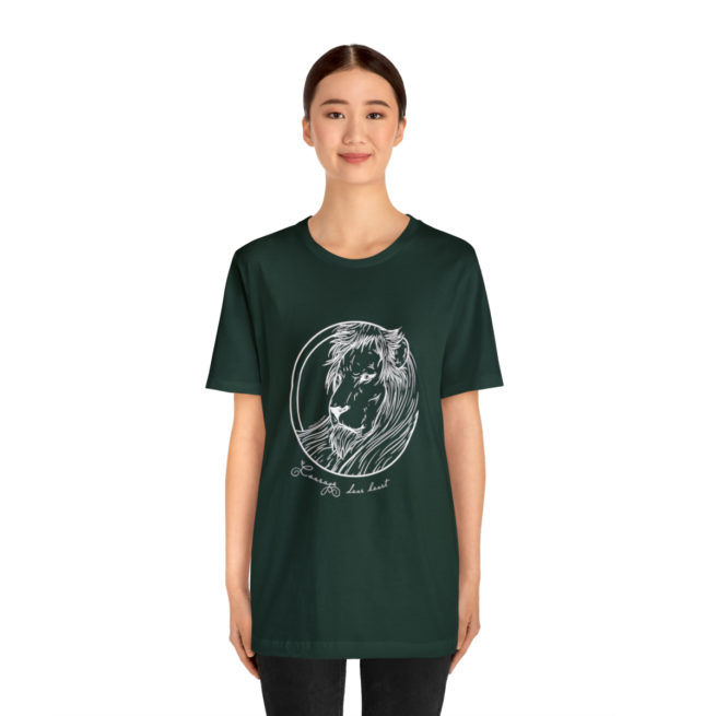 Courage Dear Heart Narnia Writer and Author T-shirt - Image 87