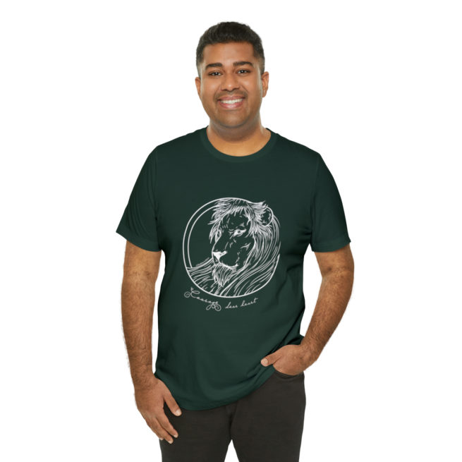 Courage Dear Heart Narnia Writer and Author T-shirt - Image 92