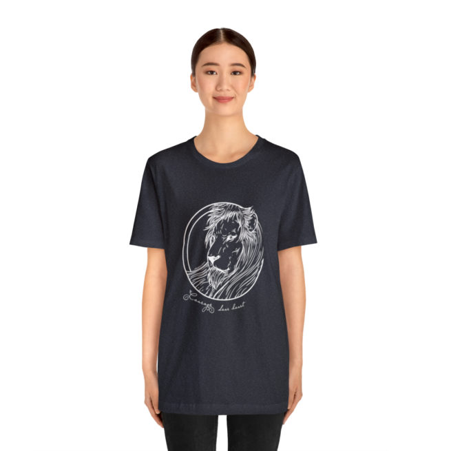 Courage Dear Heart Narnia Writer and Author T-shirt - Image 147