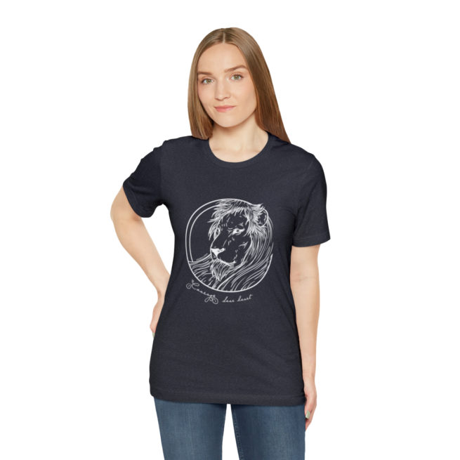 Courage Dear Heart Narnia Writer and Author T-shirt - Image 149