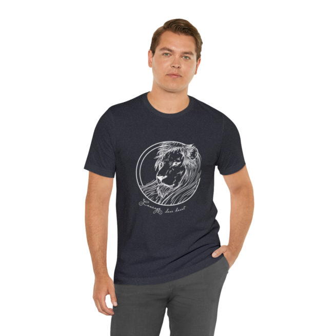 Courage Dear Heart Narnia Writer and Author T-shirt - Image 150