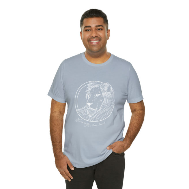 Courage Dear Heart Narnia Writer and Author T-shirt - Image 116