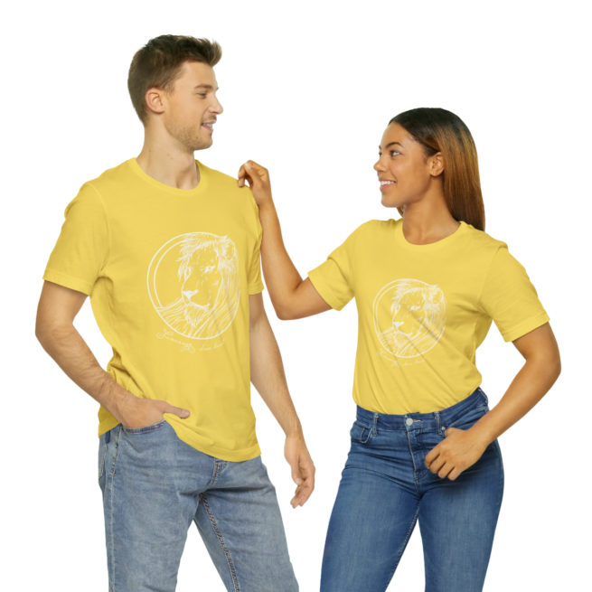 Courage Dear Heart Narnia Writer and Author T-shirt - Image 70