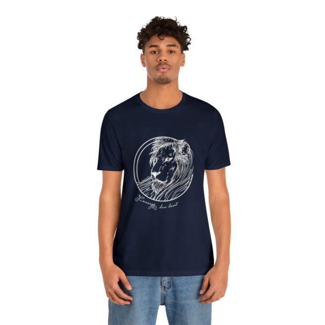 Courage Dear Heart Narnia Writer and Author T-shirt - Image 160
