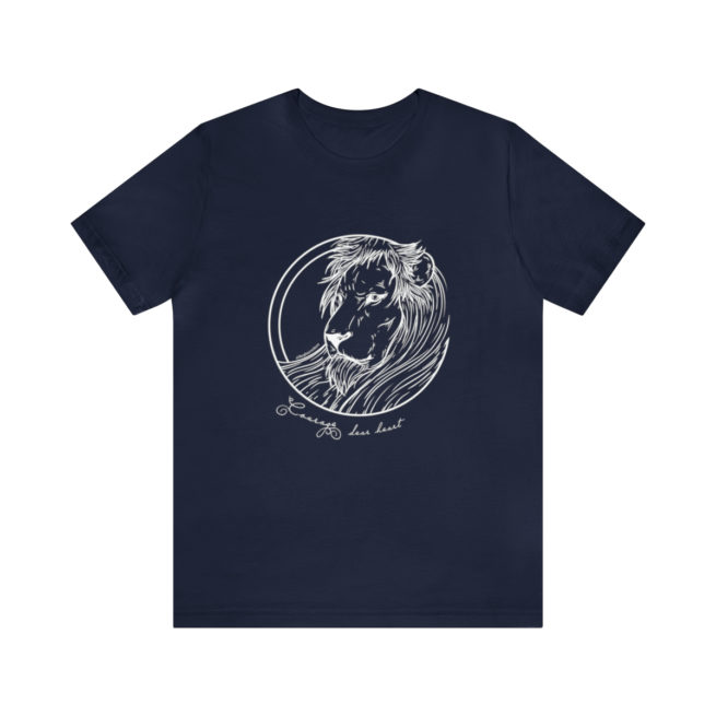 Courage Dear Heart Narnia Writer and Author T-shirt - Image 157