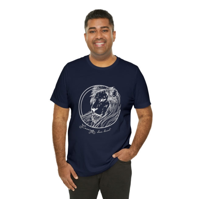 Courage Dear Heart Narnia Writer and Author T-shirt - Image 164