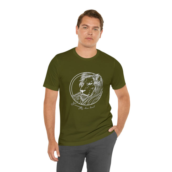Courage Dear Heart Narnia Writer and Author T-shirt - Image 78