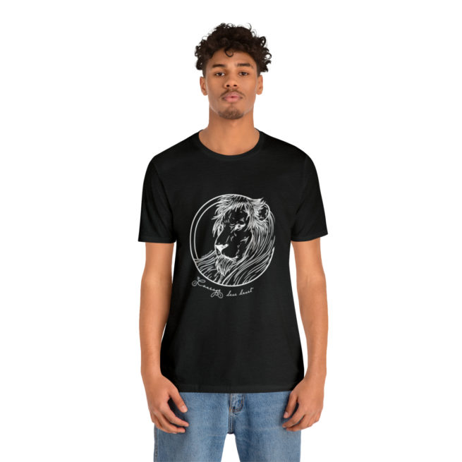 Courage Dear Heart Narnia Writer and Author T-shirt - Image 40