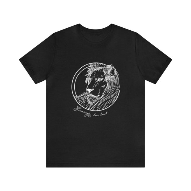 Courage Dear Heart Narnia Writer and Author T-shirt - Image 37