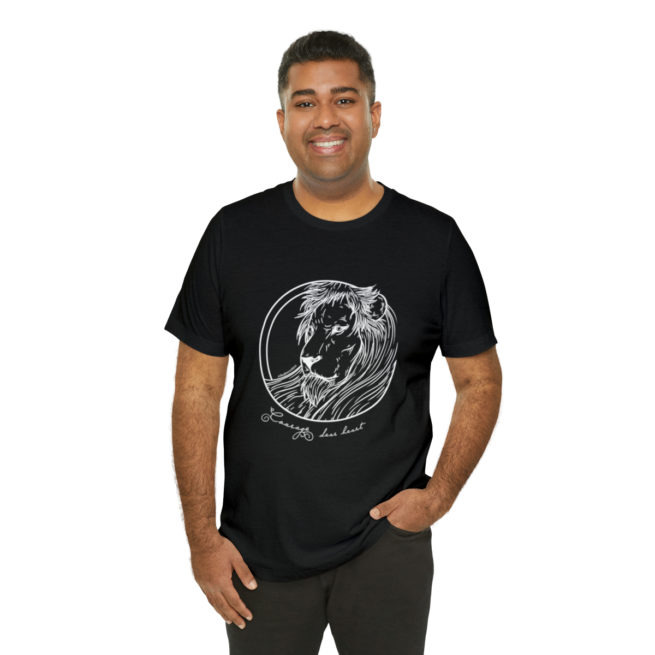 Courage Dear Heart Narnia Writer and Author T-shirt - Image 44