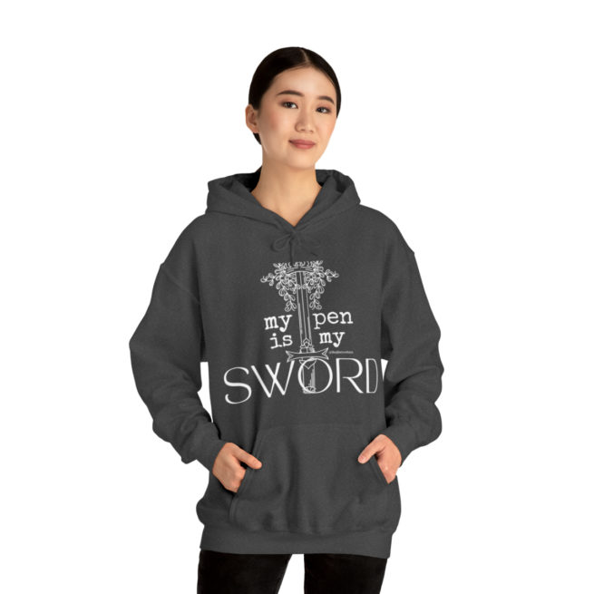My Pen is My Sword writing/author sweatshirt - Image 32