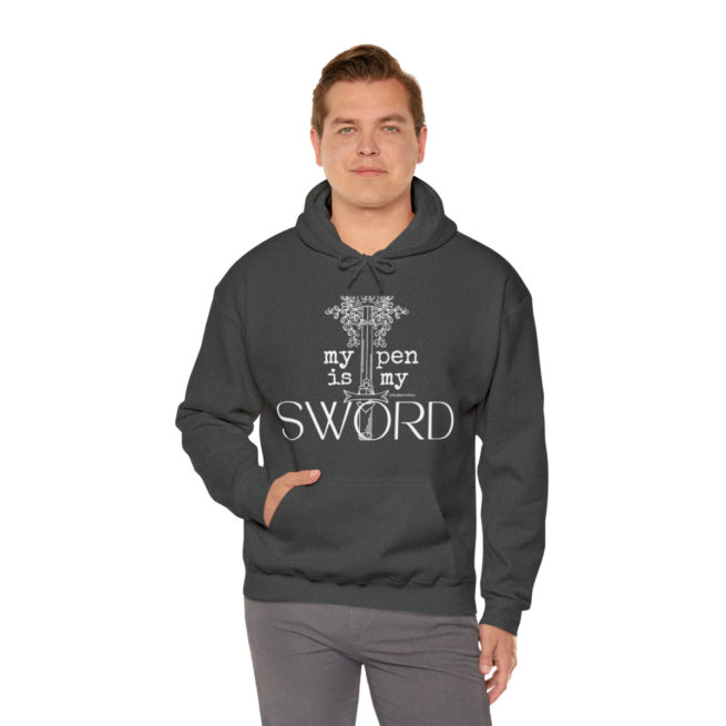 My Pen is My Sword writing/author sweatshirt - Image 35