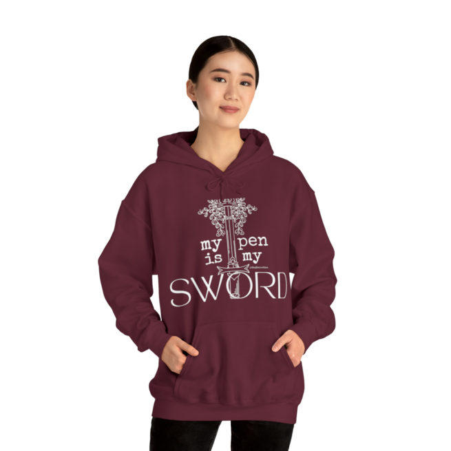 My Pen is My Sword writing/author sweatshirt - Image 14