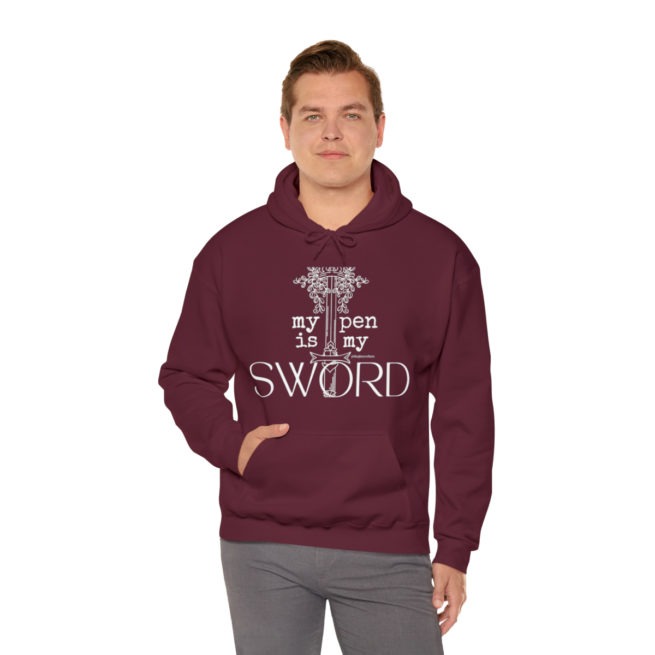 My Pen is My Sword writing/author sweatshirt - Image 17