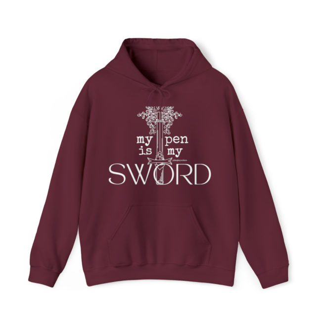 My Pen is My Sword writing/author sweatshirt - Image 10