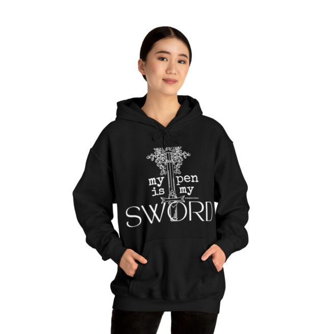 My Pen is My Sword writing/author sweatshirt - Image 5