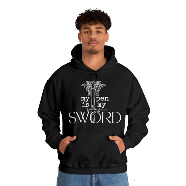 My Pen is My Sword writing/author sweatshirt - Image 6