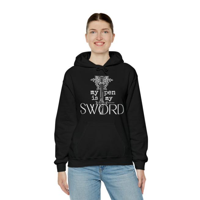 My Pen is My Sword writing/author sweatshirt - Image 7