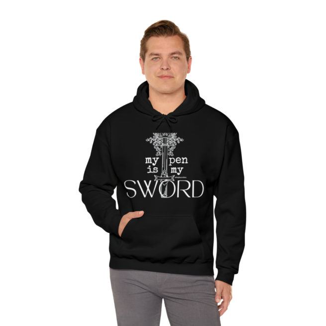 My Pen is My Sword writing/author sweatshirt - Image 8
