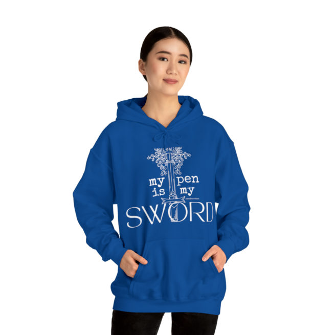 My Pen is My Sword writing/author sweatshirt - Image 41