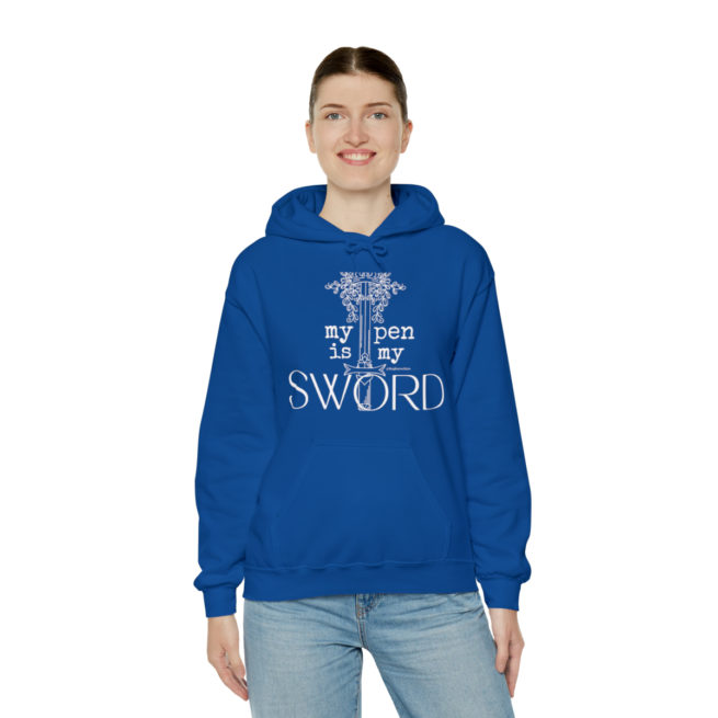 My Pen is My Sword writing/author sweatshirt - Image 43