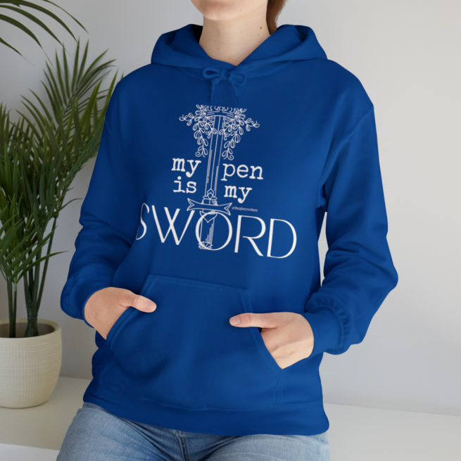 My Pen is My Sword writing/author sweatshirt - Image 45