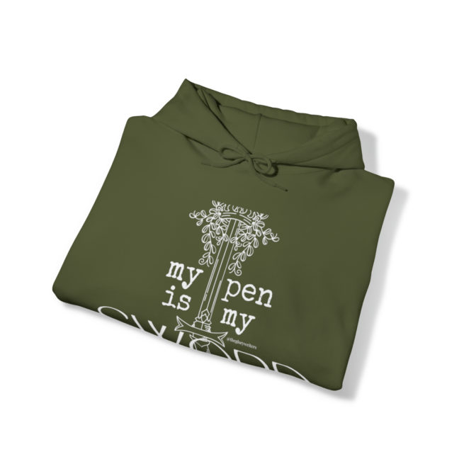 My Pen is My Sword writing/author sweatshirt - Image 22