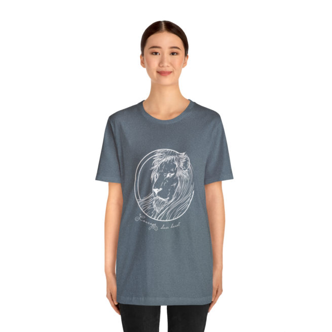 Courage Dear Heart Narnia Writer and Author T-shirt - Image 135