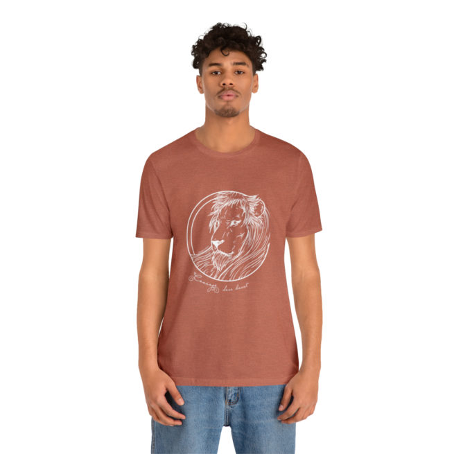 Courage Dear Heart Narnia Writer and Author T-shirt - Image 28