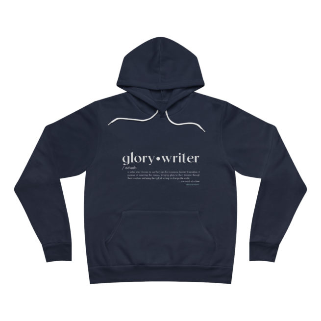 Glory Writers Definition Writer and Author Hoodie Sweatshirt - Image 7