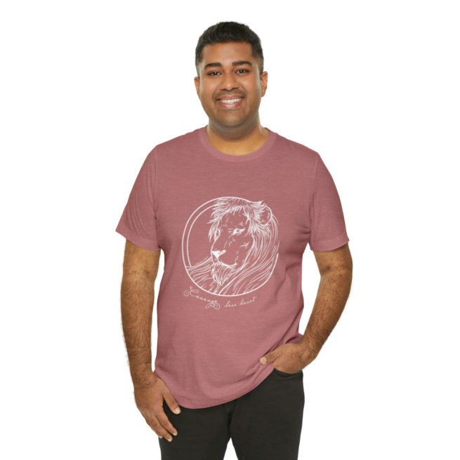 Courage Dear Heart Narnia Writer and Author T-shirt - Image 20