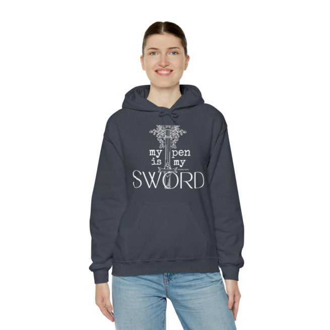 My Pen is My Sword writing/author sweatshirt - Image 52