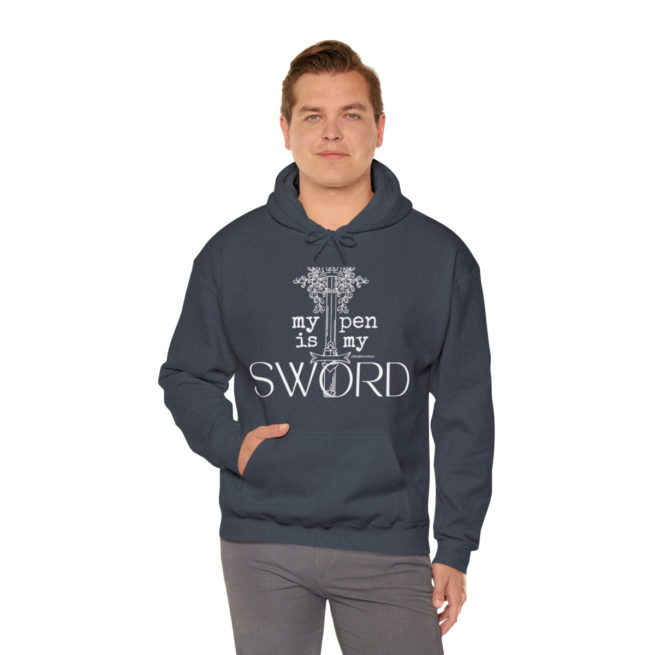 My Pen is My Sword writing/author sweatshirt - Image 53
