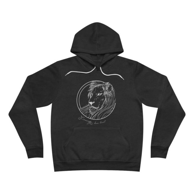 Courage Dear Heart Narnia Lion Hoodie Sweatshirt - Image 5